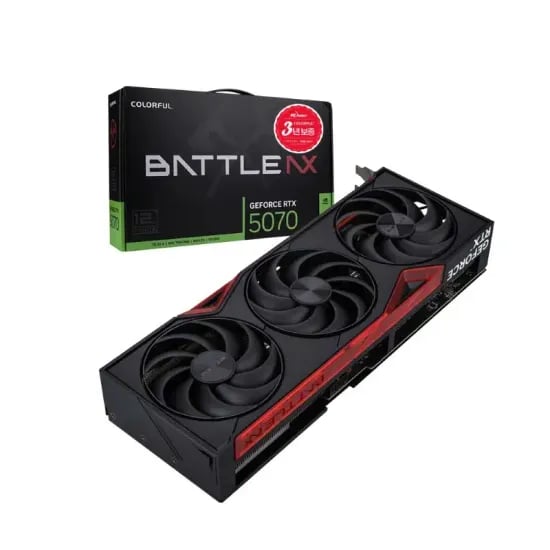 컬러풀 지포스 RTX 5070 토마호크 EX V2 D7 12GB