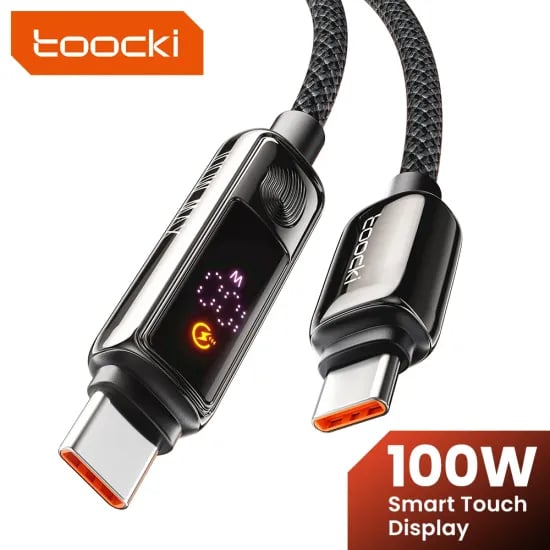 투키 PD100W 고속 충전 USB C 케이블