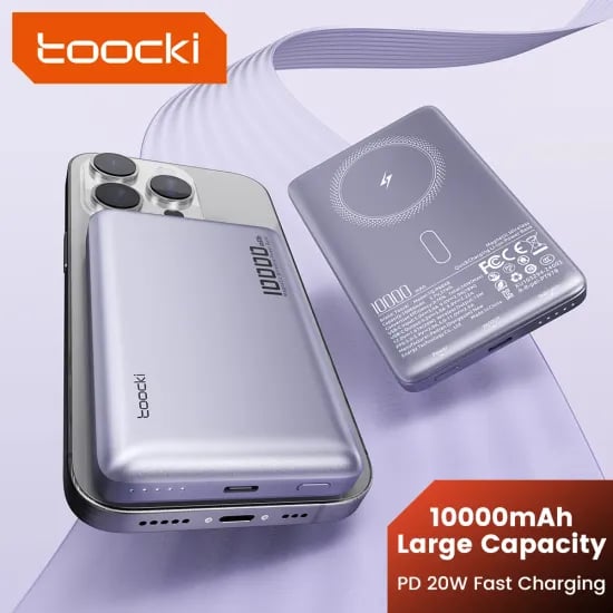 투키 10000mAh 15W 맥세이프 PD 20W 고속충전 보조배터리