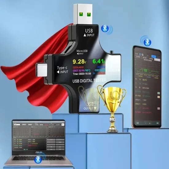 USB 테스터기 전류 전압 측정기
