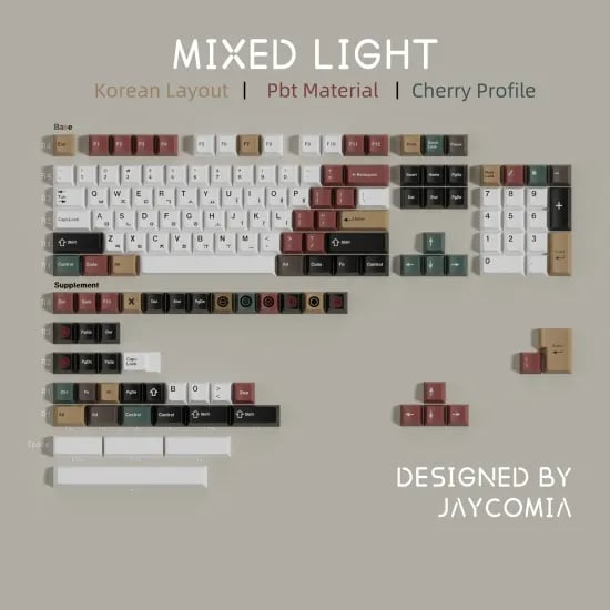 GMMK RETRO MIXED RIGHT 키캡 두 가지