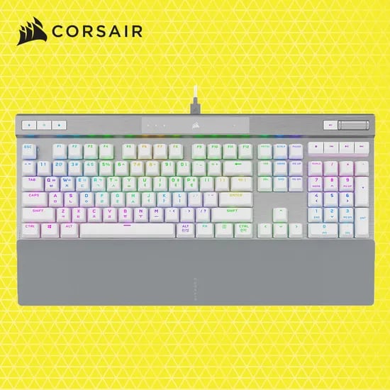 커세어 K70 RGB PRO OPX 광적축 게이밍 기계식 키보드 화이트