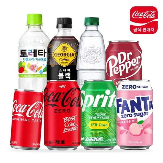 코카콜라 제로350ml 24입 + (오븐장갑X) 키링 증정