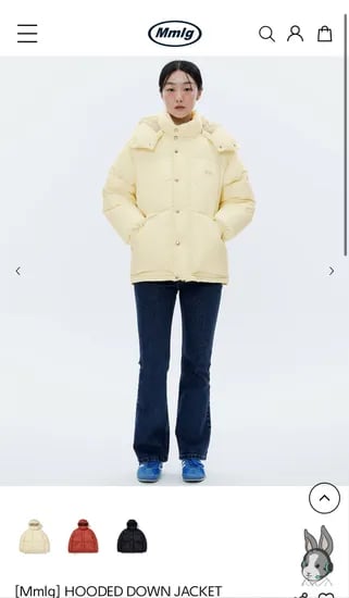 mmlg 패딩 38,870원