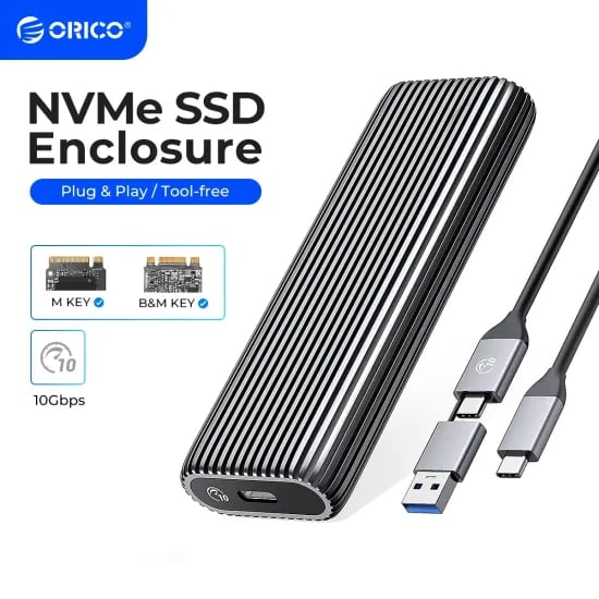 ORICO M2 NVMe SSD 인클로저 10Gbps