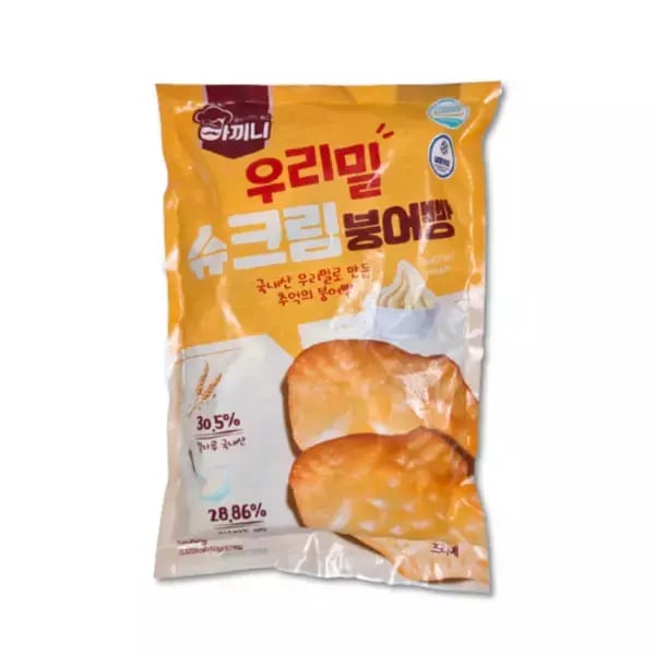 슈크림 붕어빵 팥 붕어빵 1kg