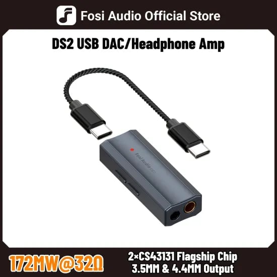 Fosi DS2 $31.54 IBasso Macaron $29.15 Dual CS43131 Dac