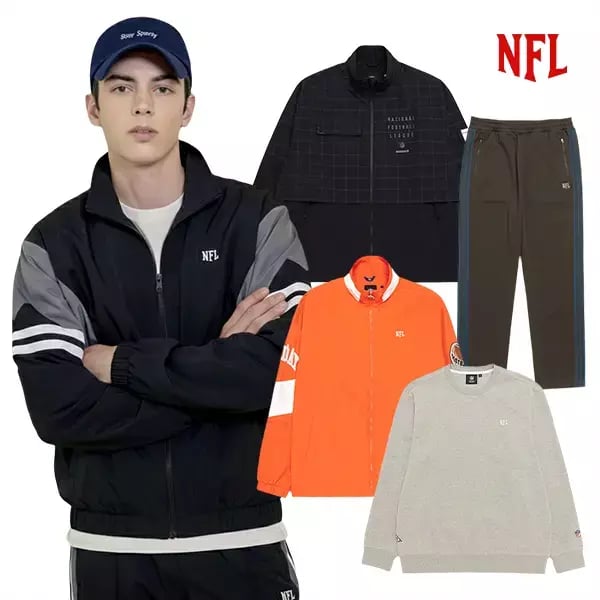 NFL 하프집업 크루넥 외