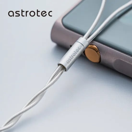 Astrotec ATC1WP 2핀 3.5mm 4.4mm 플러그 Angelears PU 케이스
