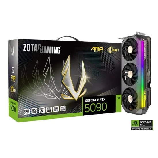 ZOTAC GAMING 지포스 RTX 5090 AMP EXTREME INFINITY 1월 6일 화요일 11시 100대