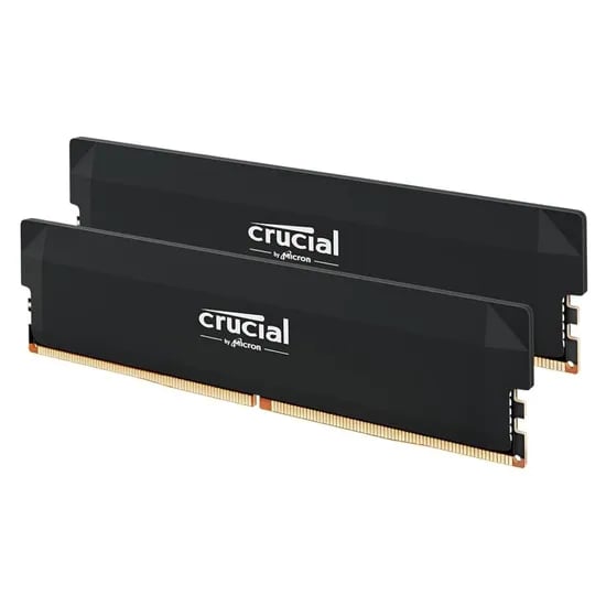 Crucial Pro DDR5 RAM 64GB 키트 2x32GB 6400MHz CL40