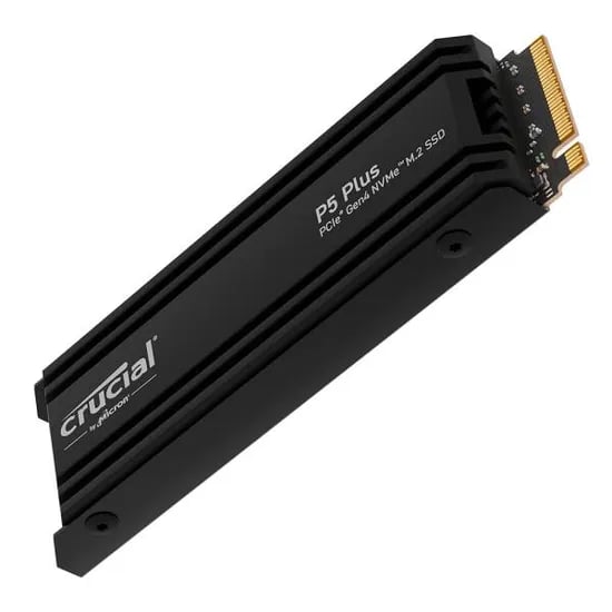 Crucial P5 Plus 2TB NVMe M.2 SSD 히트싱크 포함