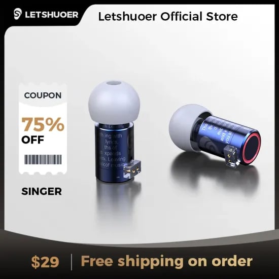 Letshuoer Singer 총알형 케이블 탈부착형