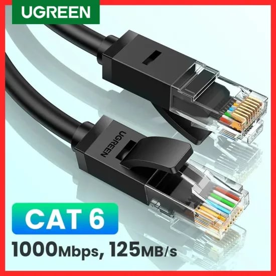 UGREEN 이더넷 케이블 Cat6 기가비트 1000Mbps 0.5m부터