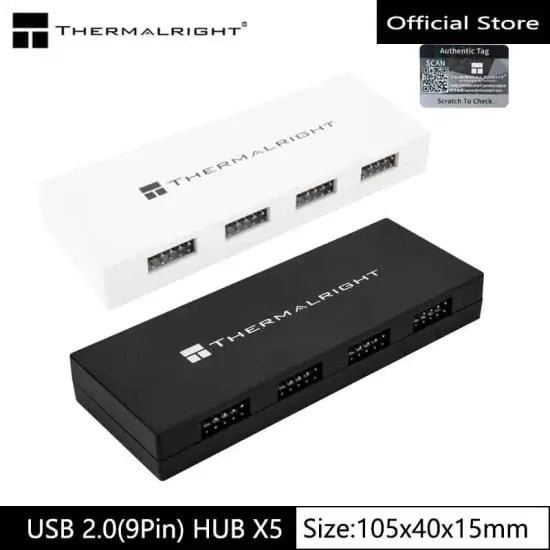 Thermalright USB 2.0 9핀 허브