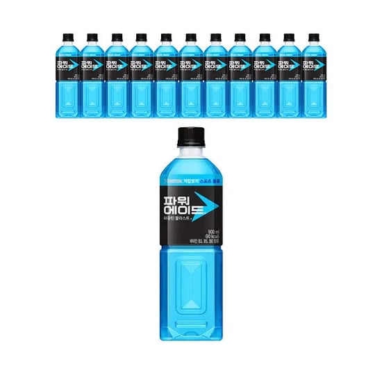 파워에이드 마운틴블라 900ml 12개