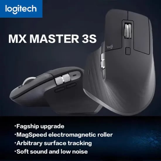 로지텍 MX Master 3S 무선 블루투스 마우스