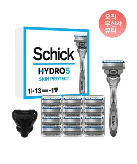 하이드로5 스킨프로 날 13입 면도기 케이스 1개