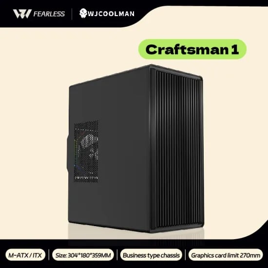 WJCOOLMAN Craftsman 1 M-ATX 미니타워 케이스