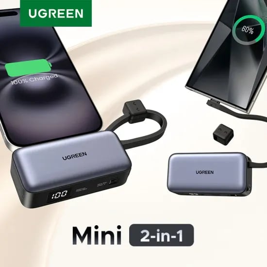 UGREEN 스탠드 보조배터리