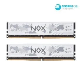 서린공식 Apacer DDR5-5200 CL40 NOX WHITE 패키지 (64GB(32Gx2))