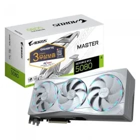 RTX 5080 어로스마스터 블랙 , 아이스 체감가 235만원