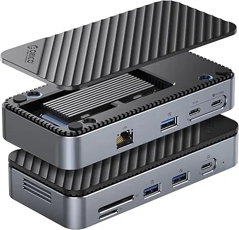 ORICO 9-in-1 M2 NVME + USB C 멀티허브