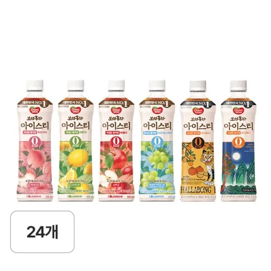 동원 보성홍차 아이스티 제로 500ml 12+12병