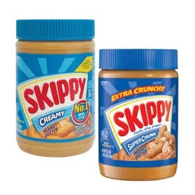 스키피 땅콩버터 2종 (크리미 462g + 청크 462g, 유클)