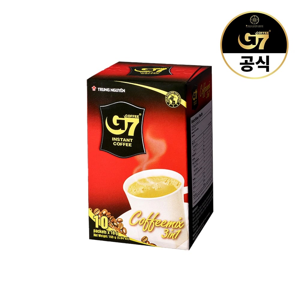 G7 3IN1 커피믹스 154개