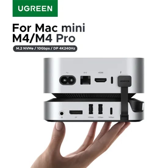 UGREEN Mac Mini 도킹 스테이션 USB 허브