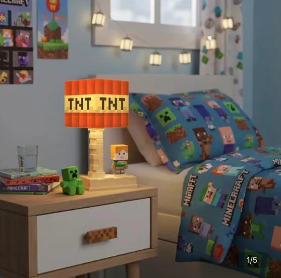 Minecraft 마인크래프트 TNT 크리퍼무드등 26종