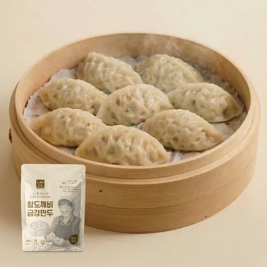 참도깨비 금강 만두 500g x2개 체험딜 (네이버멤버십 무료배송)