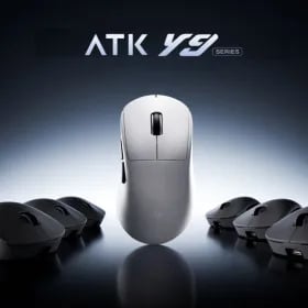 ATK Y9 Ultimate 무선 게이밍 마우스 PAW3950Ultra 800mAh