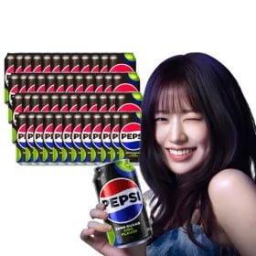 펩시제로 라임 355ml 48캔 /제로음료/펩시/콜라