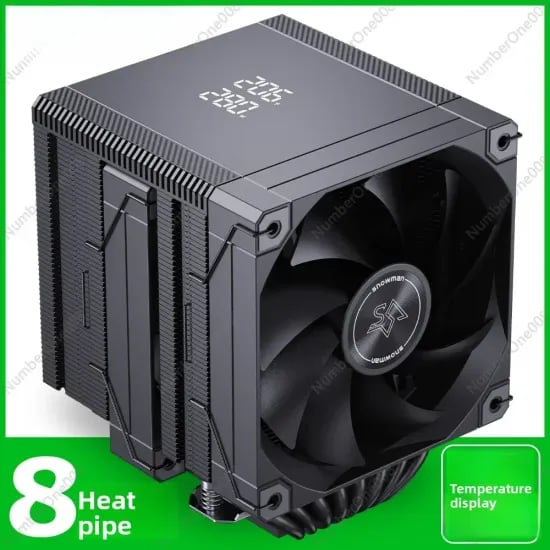 유니버설 CPU 공랭 쿨러, 8개 히트파이프 타무즈 t880-v4d 동일제품