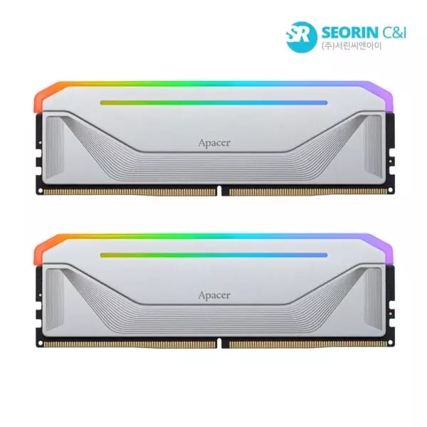 Apacer DDR5-5200 CL40 NOX RGB SILVER 64GB 32GB 2개