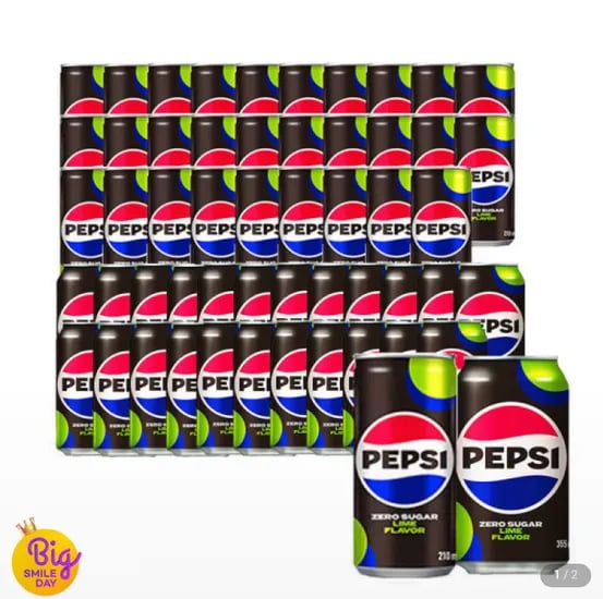 펩시제로 라임 210ml x30캔 + 펩시제로 라임 355ml x24캔