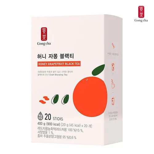 공차 허니자몽 블랙티 1+1 총40T