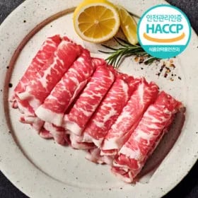 프레시누리 청정우 차돌박이 250g 외 다양 6팩 1.5kg