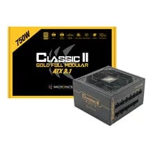 마이크로닉스 Classic II 750W 80PLUS GOLD 풀모듈러 ATX3.1 블랙 750W