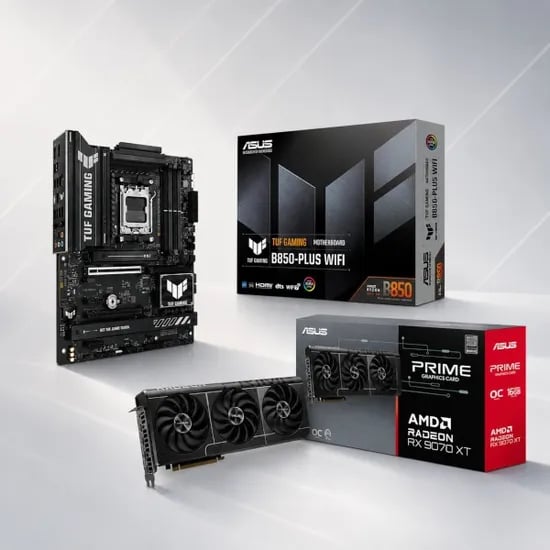 ASUS 보드 + 그래픽카드 합본딜 B850B-PLUS WIFI + 9070XT PRIME