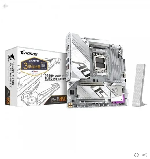 기가바이트 B850M AORUS ELITE WIFI6E + 귀무자: 검의 길 증정