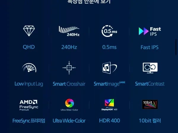 에브니아 27M2N5510P QHD 240