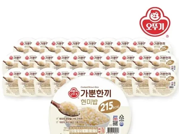 가뿐한끼 현미밥 150g 30개