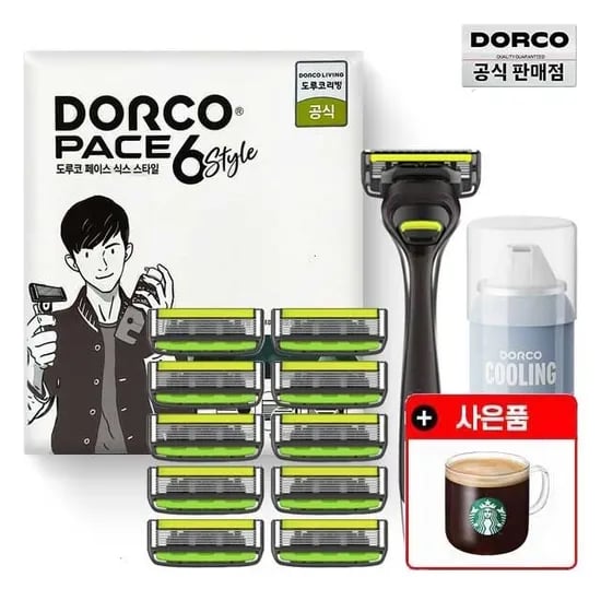 도루코 페이스6 면도기 세트 스벅 기프티콘