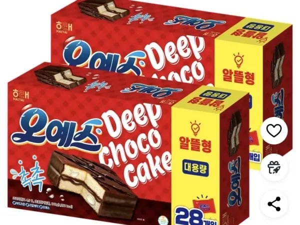 해태제과 오예스 28p 840g 2개