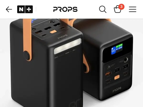 프롭스 260W 80000mAh 보조배터리