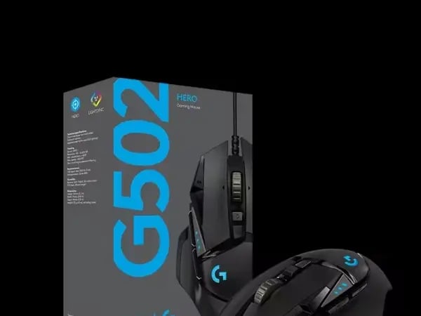 로지텍 G502 HERO 게이밍 마우스 (₩26,810)