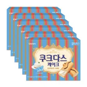 쿠크다스케이크 154g 6팩 (13,490원)